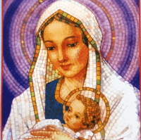 Our Lady Consoler of the Afflicted Church logo